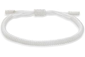 LUCKY BUDDHIST – Portafortuna Braccialetto + Regalo Buddista! Tibetano Amicizia Color Corda Bracciale. Per uomo donna adolescenti. Dimensione regolabile, Fatto a Mano