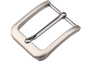 McFanBe Gürtelschnalle 28mm bis 38mm Single Prong Square Gürtelschnallen für Frauen Männer Ersatz Ledergürtel