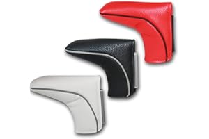 BIG TEETH Golf Blade Putter Cover Headcover Black Club Protector Magnetic Bar Closure for Scotty Cameron Taylormade Odyssey