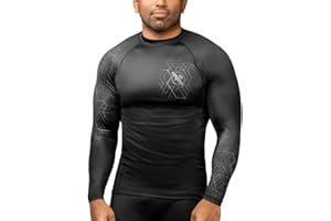 Hayabusa Geo Long Sleeve Jiu Jitsu Rashguard
