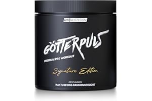 ‎OS NUTRITION OS NUTRITION Götterpuls Premium Pre Workout Booster Signature Edition 395g (Kaktusfeige-Passionsfrucht)