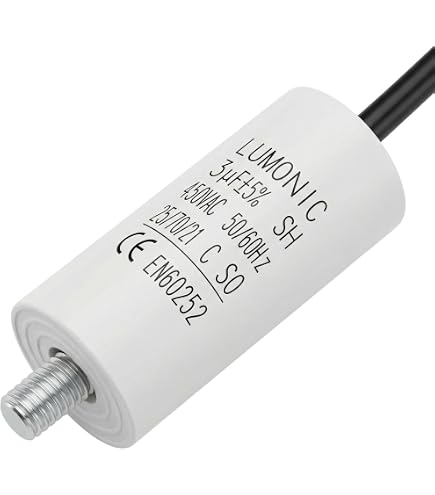 ICAR 30uF 250V Motor Start Capacitor – New Radial Plastic Capacitor For AC Motors