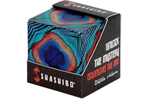 SHASHIBO Cube Transformable – Cube Antistress breveté et primé avec 36 aimants rares sur Le thème de la Terre – Peut Prendre Plus de 70 Formes (Wings)