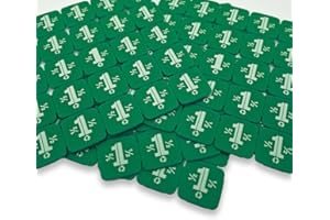 TAPPEGGIO COMBICRAFT con 10.000 monete di rottura in verde in plastica riciclata, adatti come monete di festival, gettoni o monete di consumo