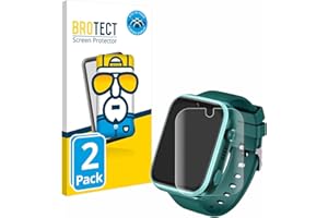 BROTECT 2 Stück Full-Cover Schutzfolie für Okyuk T45 1.83" Full-Screen Displayschutz-Folie [3D Curved, Anti-Fingerprint, Kristall-Klar]