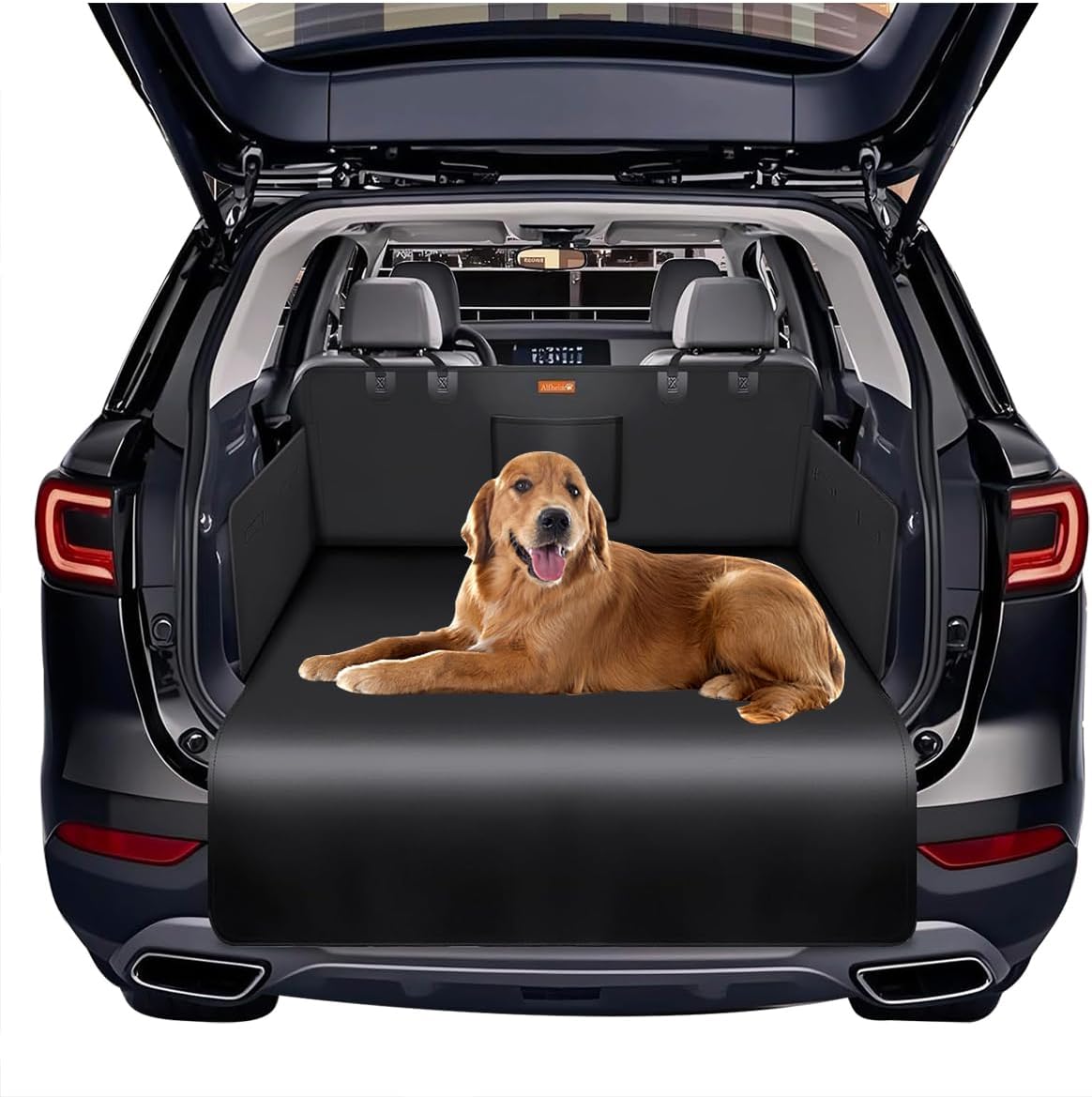 ELECTROCNT Dog Car Boot Liner Protector for Toyota C-HR PHEV (seit 2024), Waterproof Anti-Scratch Tear-Resistan Washable Trunk Cover Mat Travel