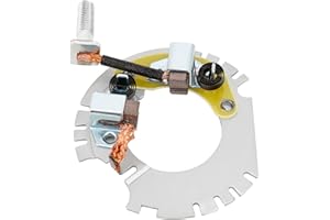 AHL 414-54063 Kit de réparation de démarreur pour porte-balais en carbone pour moto 503SB101 503SB102 503SB107 503SB110 Compatible avec Rotax Marine - BRP 1989-2005 Sea-Doo 1992-2005 Toro 1988-1988