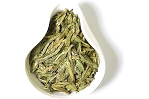 GOARTEA 250g (8.8 Oz) Supreme West Lake Xi Hu Xihu Dragon Well Té Verde Long Jing Longjing Té Verde Spring Leaf Chinese GREEN TEA