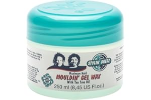 STYLIN DREDZ Stylin' Dredz Moulding Strong Maximum Hold Gel Wax with Tea Tree Oil Hair Care for Dreadlocks 250 ml