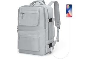 Hayayu for Ryanair Cabin Bag 40x20x25 Travel Backpack Womens 20l Rucksack for Plane Hand Luggage Backpack for Travelling Underseat Carry on Backpack with Multiple Compartments Fit for 14" Pc