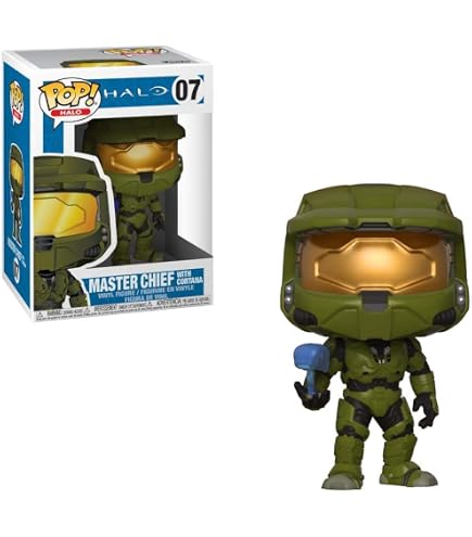 Funko POP! : Halo Infinite The Weapon #026 Glow in The Dark Exclusive Vinyl Figure Protector and Box Include, Blue, small 3.85in
