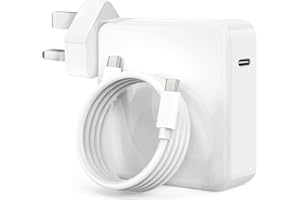 FUDCOCWN MacBook Pro Charger USB C Compatible with Macbook Pro 13 15 12 inch 2021, 2020, 2019, 2018, MacBook Air 16, 15, 14, 13，12 Inch, 61W/65W/67W Laptop/Smartphone USB C Port with 2M Type C Cable