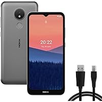 Nokia C12 Smartphone 4G 64GB, 2GB RAM, Camera 8 Mp, Display HD+ da 6.3″, Android 12 Go Edition, Batteria da 3000 mAh, Dual Si