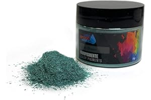 LONGFAIR Pigmenti per resina epossidica, 15 g, perlati, metallici, per uso nella produzione di gioielli, arte, tavoli, gioielli, pittura