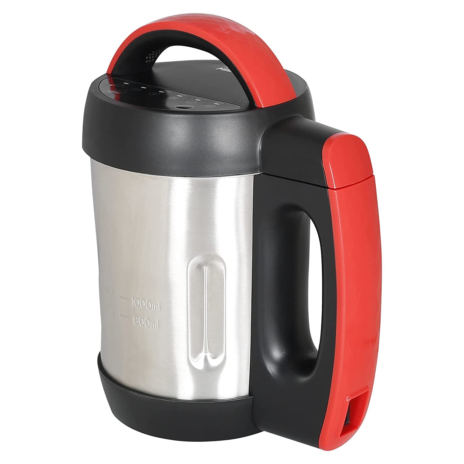 Refurbished American MICRONIC-6-in-1 Soup Maker: Efficient 1000ML Capacity, Copper Motor, Stainless Steel Blades