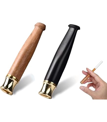 Dr. Watson - 16 C Long Wooden Cigarette Holder, Vintage Series, Fits