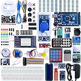 ELEGOO Mega2560 Project The Most Complete Ultimate Starter Kit w/TUTORIAL, MEGA2560 controller board, LCD1602, Servo, Stepper Motor for Mega2560