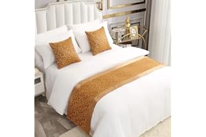 ‎AMBERIS AMBERIS Bettläufer & Schals, Langlebig Dekorativ Bettschals für Haus und Hotel