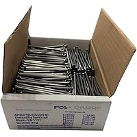 IPOS Drahtstifte Alle Längen Nägel Senkkopf Senkkopfnägel Baunägel blank 5 kg (2,5 x 50 mm)