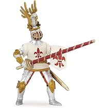 Papo 39800 Turnier-Ritter Spielfigur - Handbemalt, Für Kinder, Mehrfarbig
