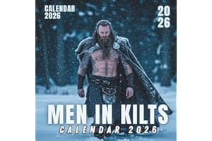 Men in Kilts 2026 Calendar: Classic Highland Style Through the Seasons