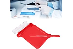 BRRNOO Bandeja de Conteo de Pastillas de Mano Derecha con Espátula, Bandeja de Conteo de Pastillas con Espátula para Contador de Pastillas de Aceite de Pescado de Vitamina C E, Bandeja