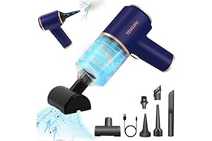 TENGWUDZ Handstaubsauger kabellos, Handstaubsauger Mini-Autostaubsauger mit Typ-C-Ladung, Leichter tragbarer Staubsauger für Auto, Küche und Büro