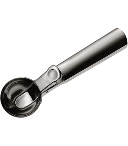 Contacto 227700791 - Porzionatore Per Gelato Ovale In Acciaio INOX, Capacità 1/30 Litro
