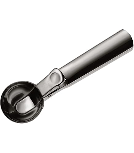 Contacto 227700791 - Porzionatore Per Gelato Ovale In Acciaio INOX, Capacità 1/30 Litro