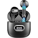 Drsaec Cuffie Bluetooth, Auricolari Bluetooth 5.3 con Mic Stereo, Cuffie Wireless In Ear Mini Cuffie Senza Fili IP7 Impermeab