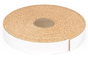 ‎CLEVERBRAND Korkstreifen selbstklebend, 5 m lang, 7,5 cm breit und 3 mm dick, zuschneidbar, Korkstreifen Dehnungsfuge, Hutband, Korkband, Kork selbstklebend, Hutverkleinerer selbstklebend – Made in Germany