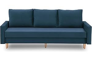 ADAMS GROUP Sofini Couch Bellis mit Schlaffunktion! Best Couch! Couch mit Bettkasten! (Monolith 77)