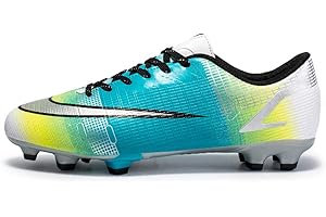 IFIKK Chaussures de Football Crampons Homme Professionnel Spike Chaussure de Foot Adulte Enfant Antidérapant Entraîneurs de Football Chaussures pour Adolescents Football Boots