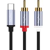 VegGieg USB Type-C to 2 RCA Ses Kablosu 1.5 Metre