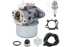 ZAMDOE 799869 Vergaser für Briggs & Stratton 499059 792253 497586 491435S 694395 22L02 122T02 126T02 126T05 126T07 122K02 Motor Hochdruckreiniger Vergaser Rotary 14112 Oregon 50-658 Vergaser