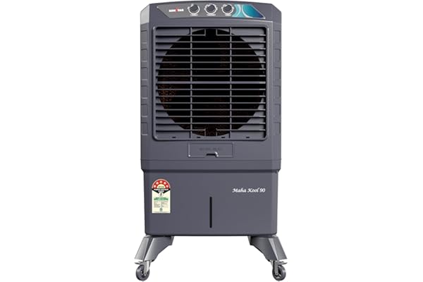 Kenstar MAHA KOOL HC 90 L Desert Air Cooler|Anti-Bacterial Honeycomb Pads|High-Speed Fan|Inverter Ready|50Ft Powerful Air Throw|1-Yr Product Warranty+