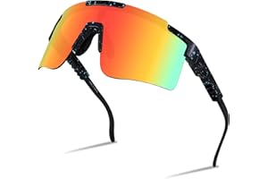 ‎FEISEDY FEISEDY Sport Sonnenbrille Herren Fahrradbrille für Damen Sportbrille UV400 Schutz Radsportbrillen für Outdooraktivitäten B2837