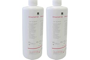 ‎ALERION 2x 1000ml Ultraschall-Gel Sono-Ultraschall Gel Kontakt-Gel Medizinisch Gleit-...