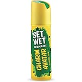 SET WET Deodorant For Men Charm Avatar Peppermint Punch, 150ml