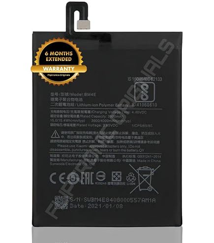 Batterie Originale Xiaomi BM4E Pour Pocophone F1 – 4000 MAh, Interne, Neuve, EAN 3614409020278