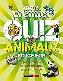 Mon premier quiz animaux Rouge & Or