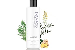 lonstin Hair Growth Shampoo, Anti Hair Loss Shampoo for Thinning Hair- Prevents and Reduces Hair Loss, Hair Thickening Treatment Shampoo for Men and Women Clean Scalp and Strengthen Hair (250 ml)