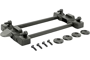 BISOMO Snapit Système d'adaptateur pour porte-bagages de vélo Racktime, fixation pour panier de vélo, sac, sacoche de porte-bagages