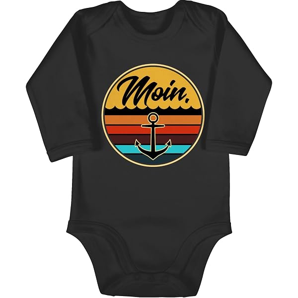 Shirtracer Baby-Body Langarm 'Mamas Kleiner Valentin' - Bio-Baumwolle - Für Jungen & Mädchen - Valentinstag Geschenk
