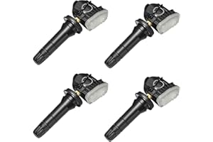 Dixhills Set di 4 TPMS Tire Pressure Monitoring System Sensor 433MHz Compatibile con Calillac, GMC, Malibu Silverado Impala Cruze, Scaffalatura Lacrosse di ricambio per 13516165,13589601,13506028