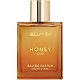 BellaVita Luxury Honey OUD Unisex Perfume 100ml | Caramel Vanilla Parfum with Patchouli, Honey & Bergamot | Oud Perfume for Women & Men | Arabic Perfume Cologne with Sweet Parfum Oil
