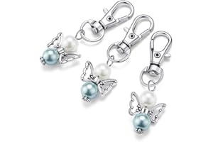 KYNDOCCASION 15 pezzi + 15 sacchettini in organza per bomboniere, matrimonio, battesimo, ciondolo per Natale, comunione, cresima, regalo per ospiti.