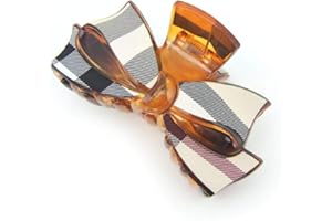 Meilliwish Nobile Bellissimo Signora Clip artiglio per capelli(D91)(BowBlack)