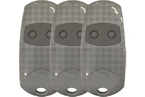 AVISONTEK 3 X TOP-432EE,EV,NA Télécommande Motorisation Portail Porte de Garage, Garantie de 3 Ans