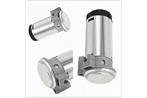 YIYIDA luftkompressor Silber 12V Trompetenluftpumpe Luftpumpen-Kit Horn Hupenmotor Car Horn Kompressor Kit Luftpumpen-Kit für super laute Trompete als Ersatz für jede Auto LKW Vans Züge Boote ect